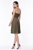 Glamorous A-line Sweetheart Sleeveless Zipper Knee Length Plus Size Bridesmaid Dresses