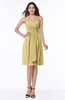 Glamorous A-line Sweetheart Sleeveless Zipper Knee Length Plus Size Bridesmaid Dresses