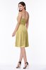 Glamorous A-line Sweetheart Sleeveless Zipper Knee Length Plus Size Bridesmaid Dresses