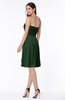Glamorous A-line Sweetheart Sleeveless Zipper Knee Length Plus Size Bridesmaid Dresses