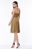 Glamorous A-line Sweetheart Sleeveless Zipper Knee Length Plus Size Bridesmaid Dresses