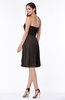 Glamorous A-line Sweetheart Sleeveless Zipper Knee Length Plus Size Bridesmaid Dresses