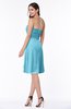 Glamorous A-line Sweetheart Sleeveless Zipper Knee Length Plus Size Bridesmaid Dresses
