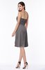 Glamorous A-line Sweetheart Sleeveless Zipper Knee Length Plus Size Bridesmaid Dresses