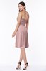 Glamorous A-line Sweetheart Sleeveless Zipper Knee Length Plus Size Bridesmaid Dresses