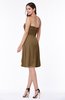 Glamorous A-line Sweetheart Sleeveless Zipper Knee Length Plus Size Bridesmaid Dresses