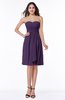 Glamorous A-line Sweetheart Sleeveless Zipper Knee Length Plus Size Bridesmaid Dresses