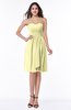 Glamorous A-line Sweetheart Sleeveless Zipper Knee Length Plus Size Bridesmaid Dresses