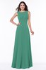 Classic A-line Bateau Sleeveless Zipper Plus Size Bridesmaid Dresses