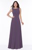 Classic A-line Bateau Sleeveless Zipper Plus Size Bridesmaid Dresses