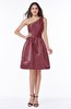 Plain Baby Doll Half Backless Satin Ruching Plus Size Bridesmaid Dresses