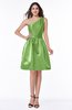 Plain Baby Doll Half Backless Satin Ruching Plus Size Bridesmaid Dresses