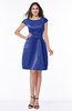 Modest Baby Doll Scoop Zip up Bow Plus Size Bridesmaid Dresses