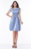 Modest Baby Doll Scoop Zip up Bow Plus Size Bridesmaid Dresses