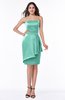 Classic Strapless Zip up Satin Ribbon Plus Size Bridesmaid Dresses