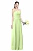 Modern A-line Strapless Zipper Floor Length Plus Size Bridesmaid Dresses