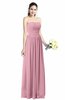 Modern A-line Strapless Zipper Floor Length Plus Size Bridesmaid Dresses