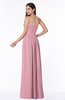 Modern A-line Strapless Zipper Floor Length Plus Size Bridesmaid Dresses