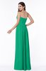 Modern A-line Strapless Zipper Floor Length Plus Size Bridesmaid Dresses