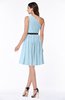 Modern Zipper Chiffon Knee Length Sash Plus Size Bridesmaid Dresses