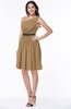 Modern Zipper Chiffon Knee Length Sash Plus Size Bridesmaid Dresses