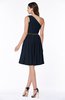 Modern Zipper Chiffon Knee Length Sash Plus Size Bridesmaid Dresses
