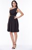 Modern Zipper Chiffon Knee Length Sash Plus Size Bridesmaid Dresses