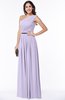 Traditional Asymmetric Neckline Sleeveless Zip up Chiffon Floor Length Plus Size Bridesmaid Dresses