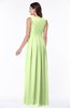 Plain V-neck Zipper Chiffon Ruching Plus Size Bridesmaid Dresses