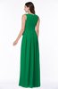 Plain V-neck Zipper Chiffon Ruching Plus Size Bridesmaid Dresses