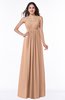 Classic Spaghetti Sleeveless Chiffon Floor Length Plus Size Bridesmaid Dresses