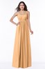 Classic Spaghetti Sleeveless Chiffon Floor Length Plus Size Bridesmaid Dresses
