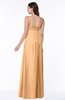 Classic Spaghetti Sleeveless Chiffon Floor Length Plus Size Bridesmaid Dresses