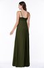 Classic Spaghetti Sleeveless Chiffon Floor Length Plus Size Bridesmaid Dresses