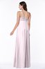 Classic Spaghetti Sleeveless Chiffon Floor Length Plus Size Bridesmaid Dresses