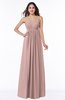Classic Spaghetti Sleeveless Chiffon Floor Length Plus Size Bridesmaid Dresses