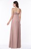 Classic Spaghetti Sleeveless Chiffon Floor Length Plus Size Bridesmaid Dresses