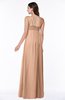 Classic Spaghetti Sleeveless Chiffon Floor Length Plus Size Bridesmaid Dresses