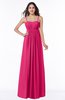 Classic Spaghetti Sleeveless Chiffon Floor Length Plus Size Bridesmaid Dresses
