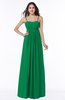 Classic Spaghetti Sleeveless Chiffon Floor Length Plus Size Bridesmaid Dresses