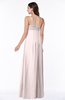 Classic Spaghetti Sleeveless Chiffon Floor Length Plus Size Bridesmaid Dresses