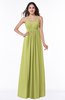 Classic Spaghetti Sleeveless Chiffon Floor Length Plus Size Bridesmaid Dresses