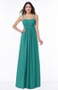 Classic Spaghetti Sleeveless Chiffon Floor Length Plus Size Bridesmaid Dresses