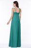 Classic Spaghetti Sleeveless Chiffon Floor Length Plus Size Bridesmaid Dresses