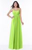 Classic Spaghetti Sleeveless Chiffon Floor Length Plus Size Bridesmaid Dresses