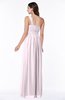 Casual Asymmetric Neckline Zipper Floor Length Ribbon Plus Size Bridesmaid Dresses