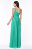 Casual Asymmetric Neckline Zipper Floor Length Ribbon Plus Size Bridesmaid Dresses