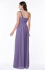 Casual Asymmetric Neckline Zipper Floor Length Ribbon Plus Size Bridesmaid Dresses