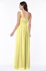 Casual Asymmetric Neckline Zipper Floor Length Ribbon Plus Size Bridesmaid Dresses