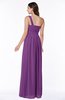Casual Asymmetric Neckline Zipper Floor Length Ribbon Plus Size Bridesmaid Dresses